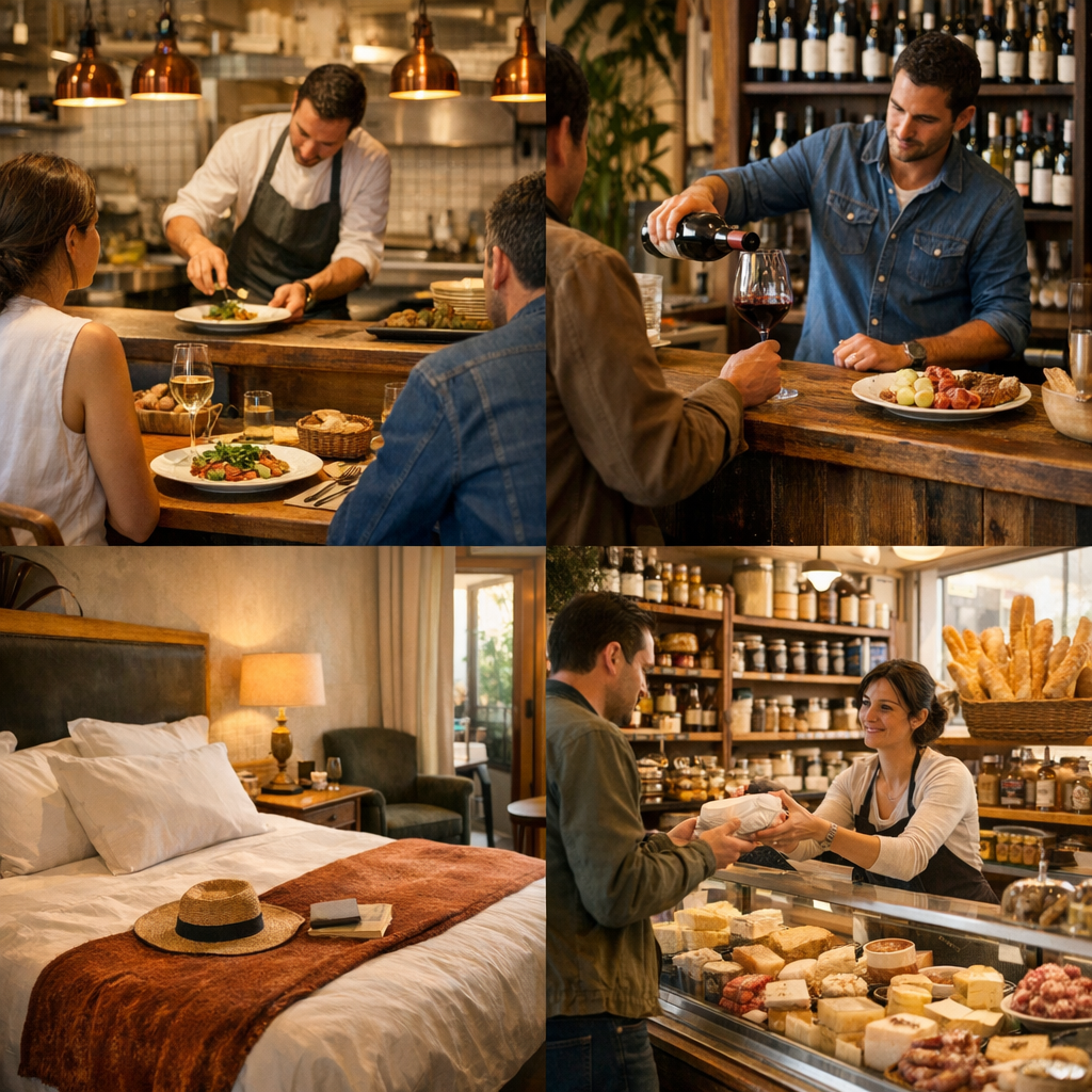 Ce qu’on trouve dans le guide fooding aujourd’hui : restaurants, bars, caves, hôtels et commerces de bouche