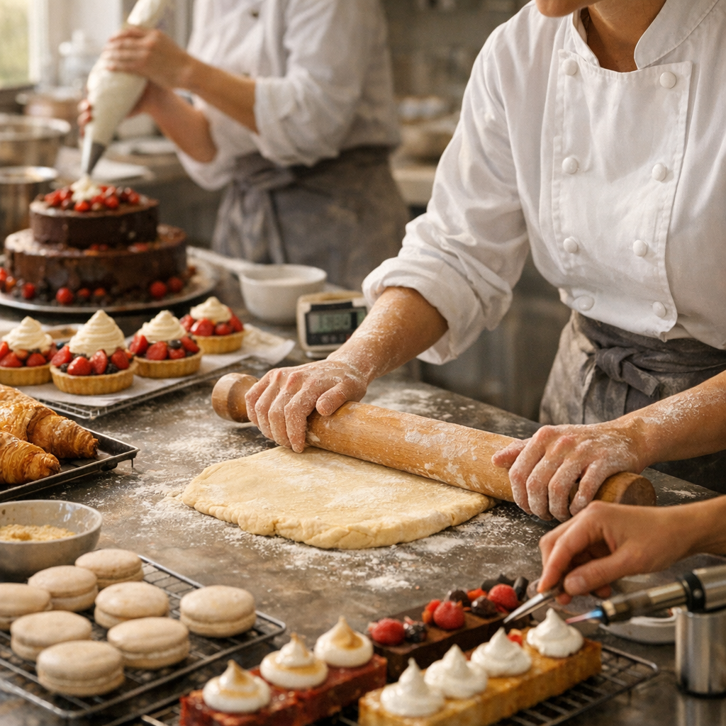 Ce que ces qualités veulent dire dans une journée de pâtisserie