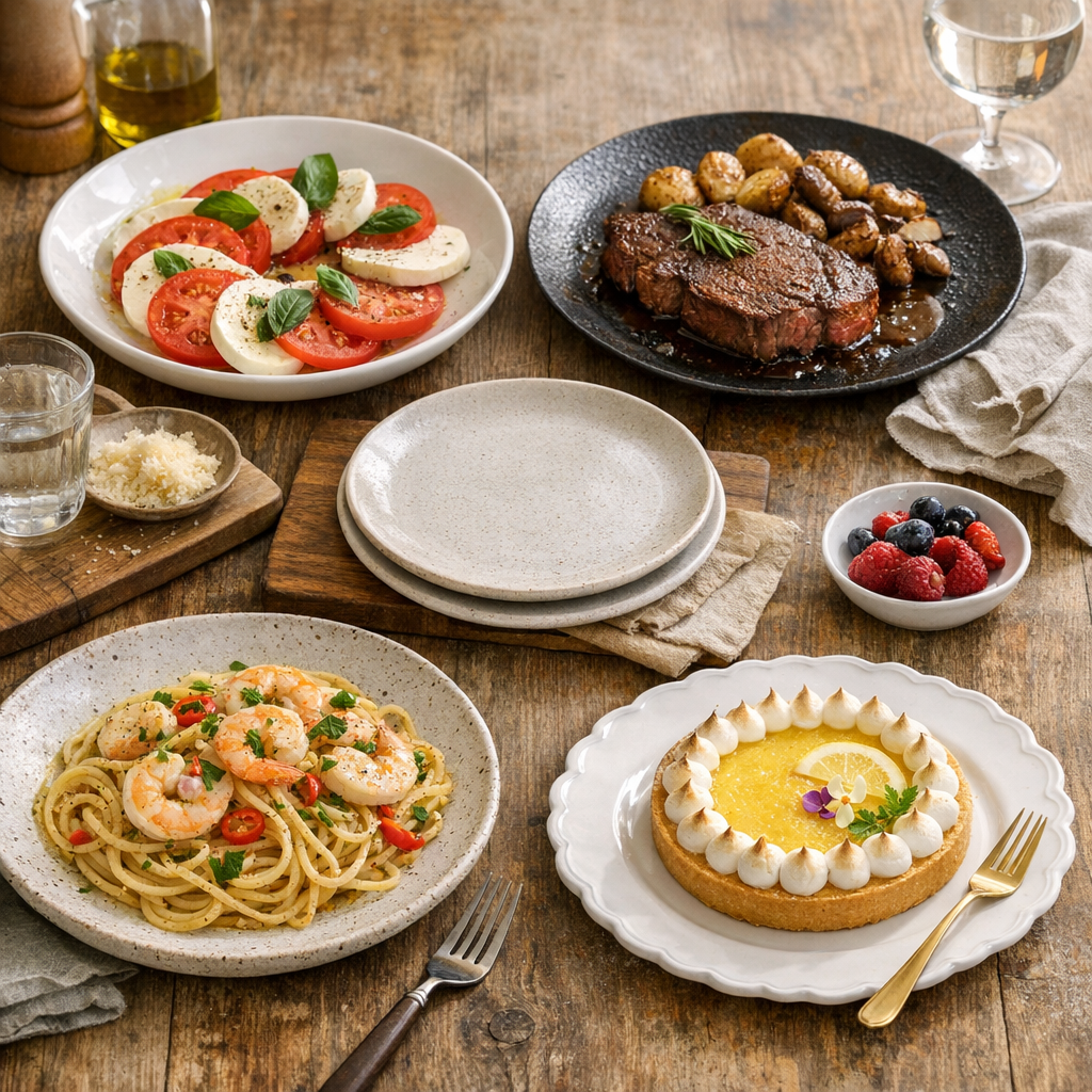 Quelle assiette pour quel plat ? Le support fait souvent plus que la décoration
