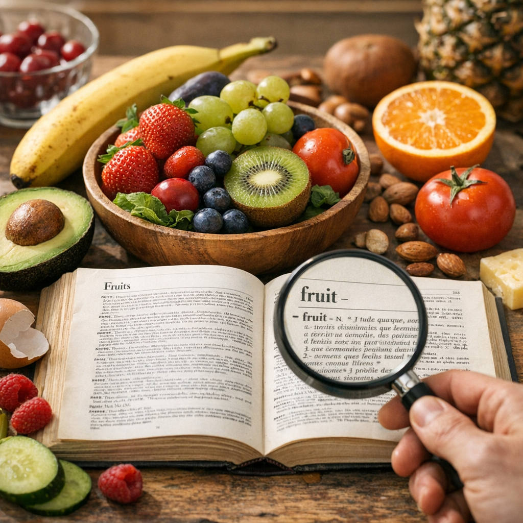 Pourquoi beaucoup de listes se trompent sur le mot « fruit »