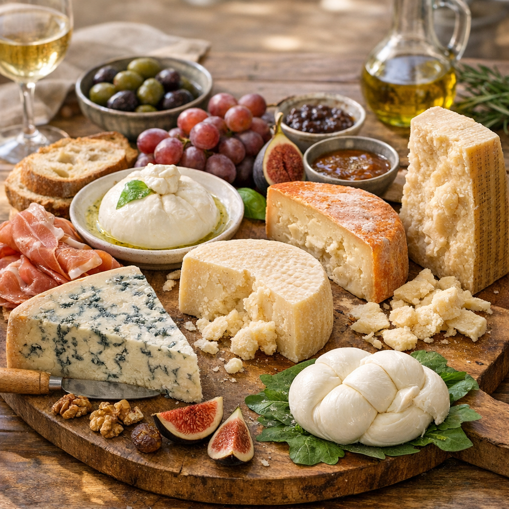 Les fromages italiens les plus intéressants pour un plateau