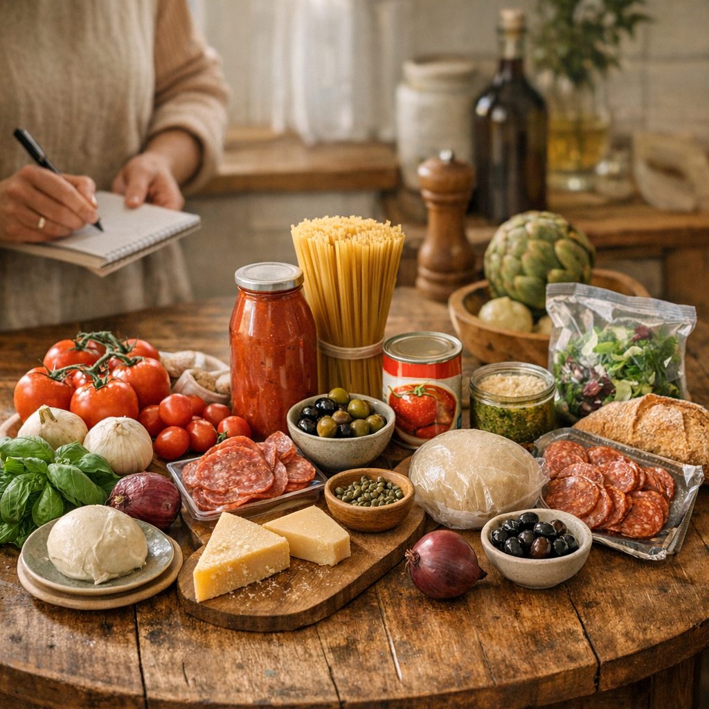 Comment organiser ses courses selon le type de repas