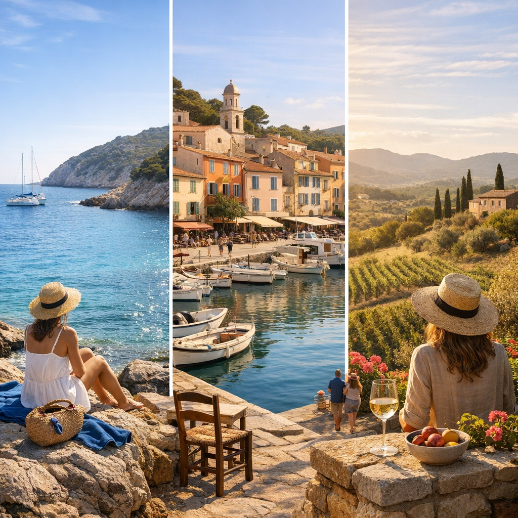 Mer, port, village ou arrière-pays : quel décor vous correspond ?