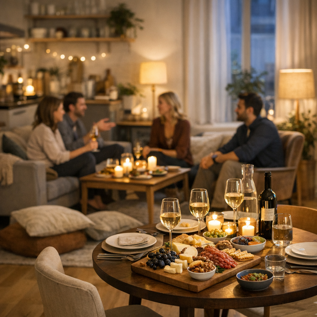 Choisir le bon format pour recevoir en appartement