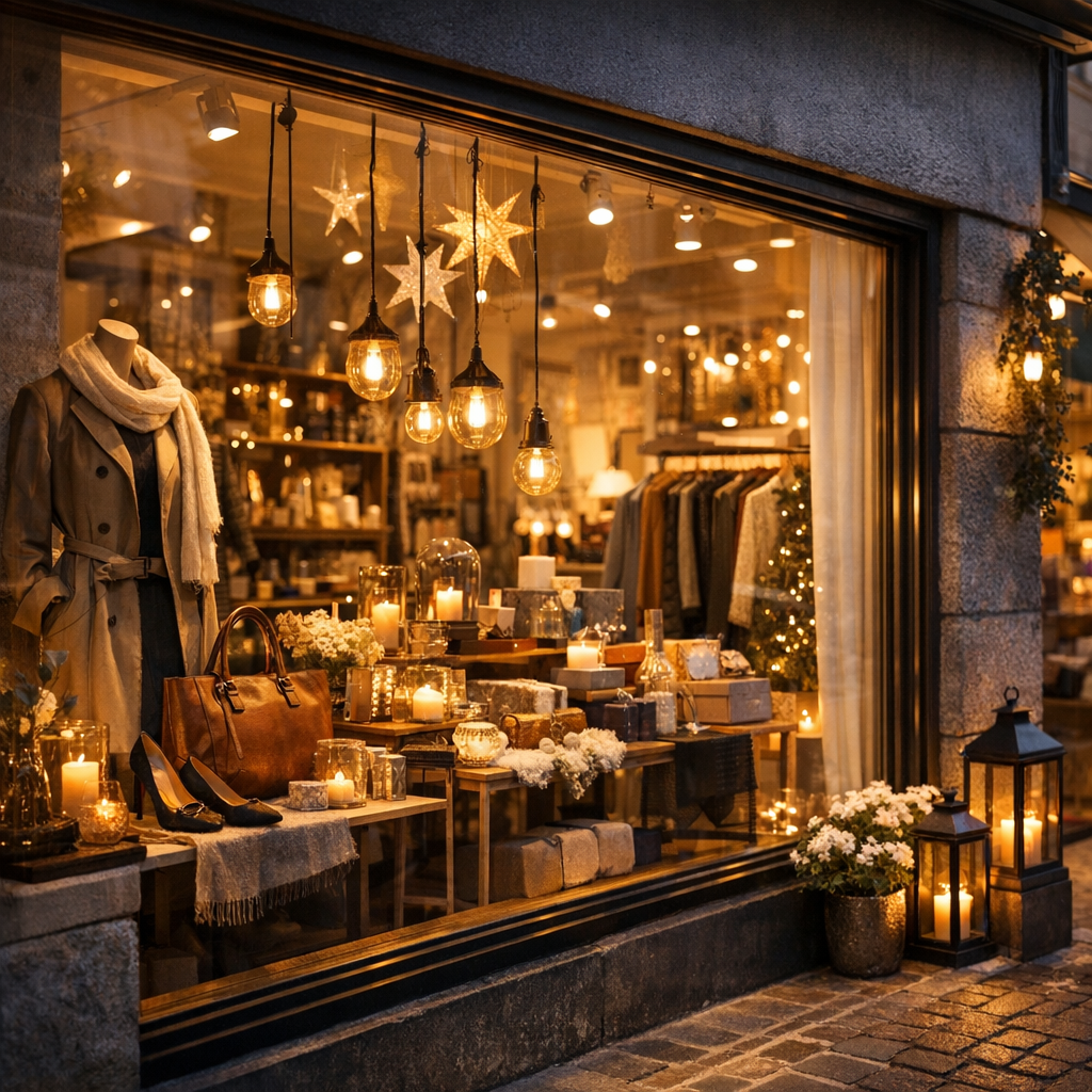 La lumière : l’outil le plus rentable pour valoriser une vitrine commerçante attractive