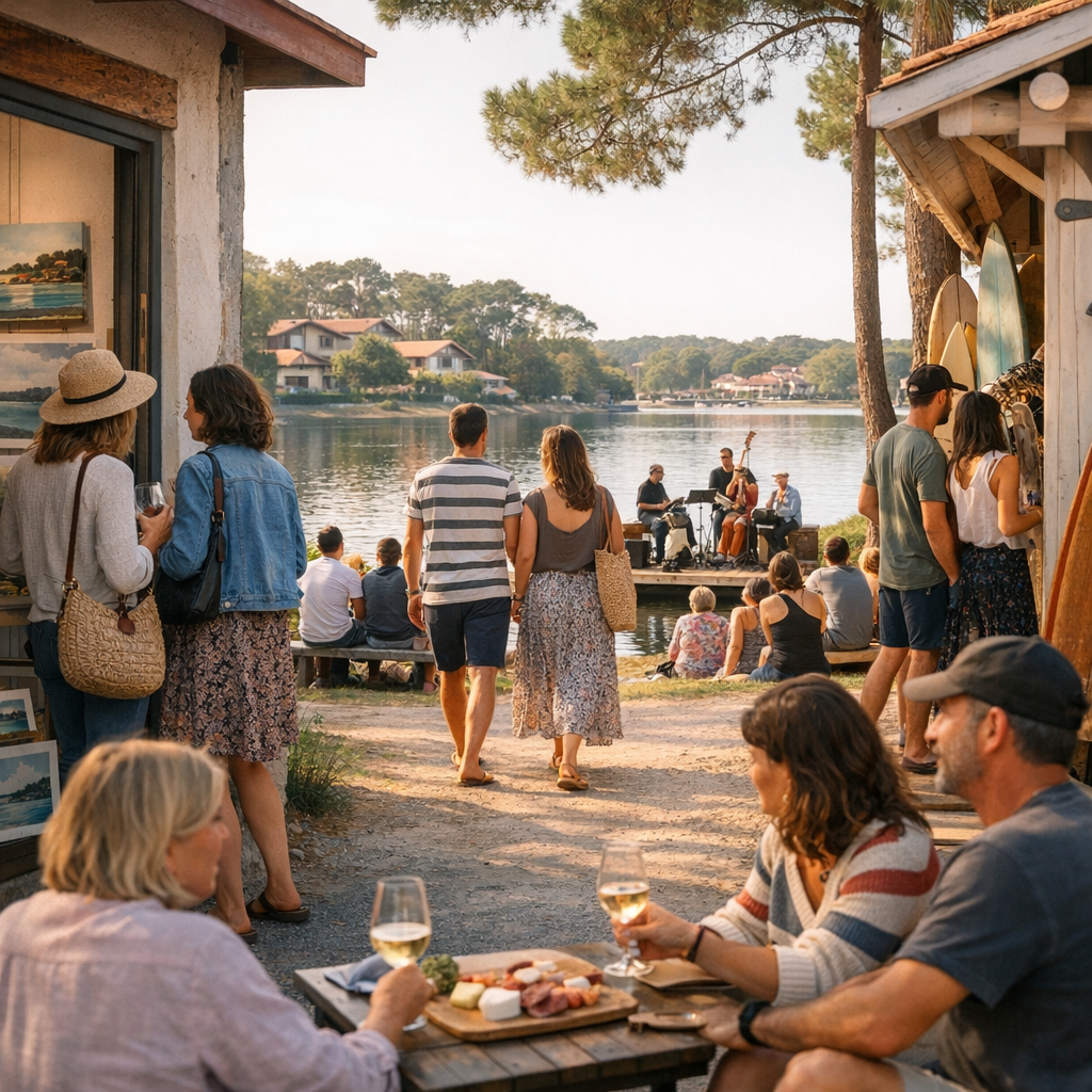 À quoi ressemble une sortie culturelle locale réussie dans une ville ou une station comme Soorts-Hossegor