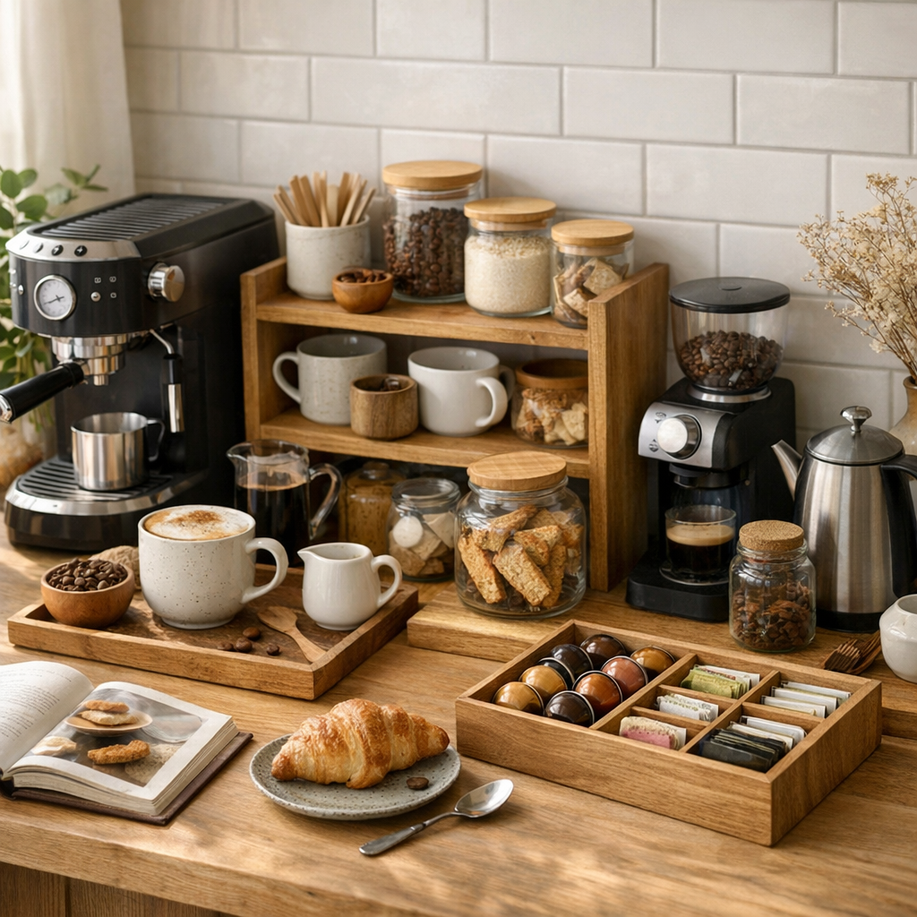 Les éléments indispensables d’un coin café maison réussi