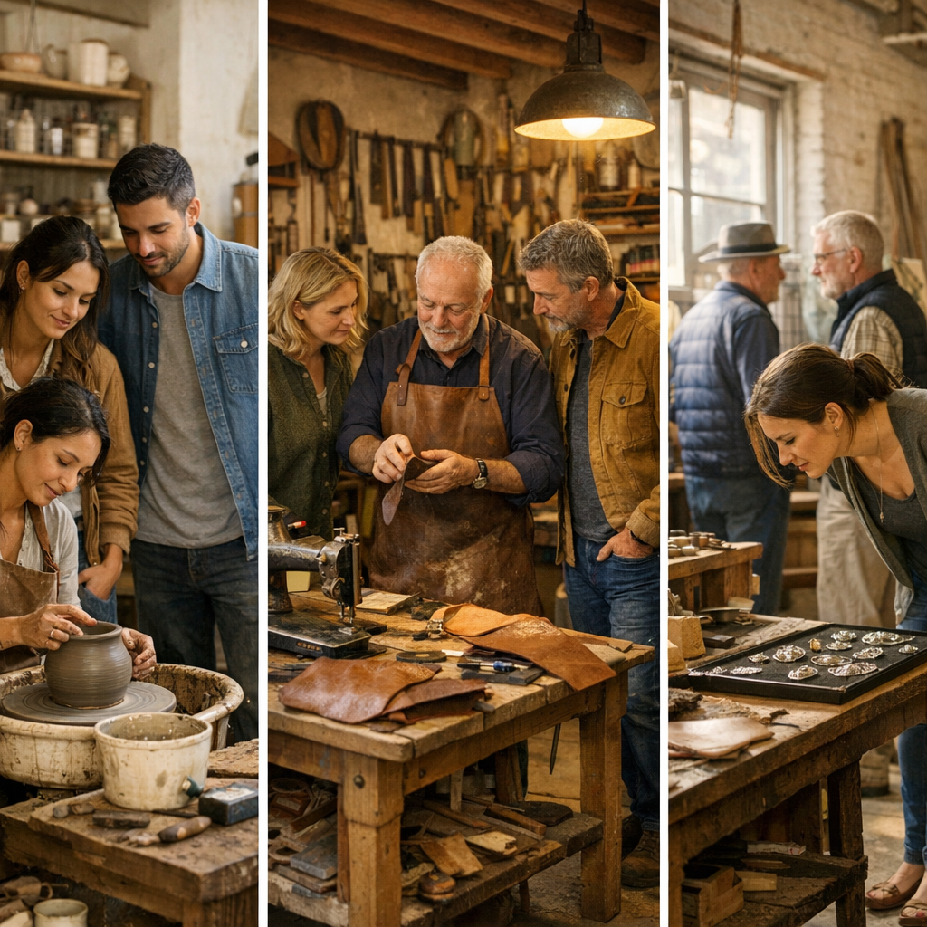 Les formats possibles de visite d’atelier artisan