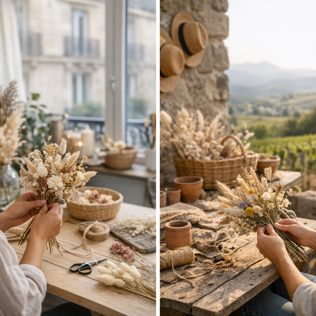 Pourquoi le contexte local change vraiment l’expérience d’un atelier de fleurs séchées