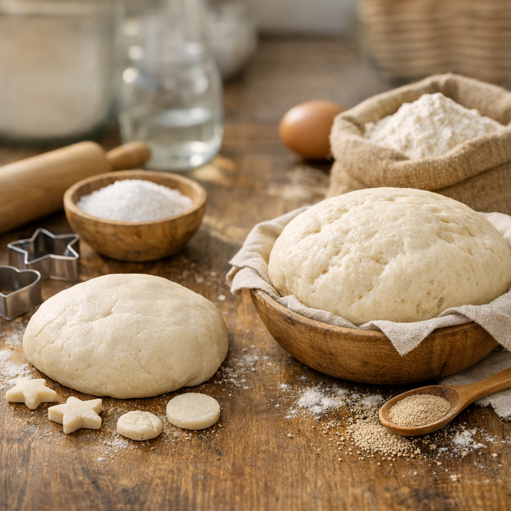 Pourquoi la pâte à sel ne lève pas : la différence utile avec une pâte à pain