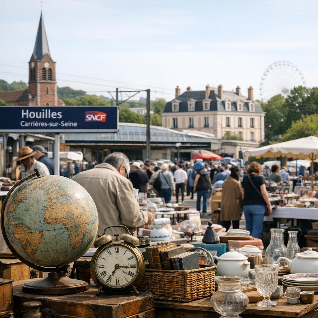Houilles, Montesson et les repères qui structurent vraiment la carte des brocantes yvelinoises