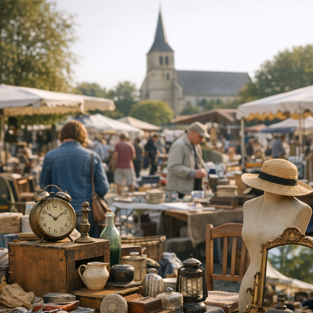 Où y a-t-il des brocantes dans la Marne aujourd’hui ?
