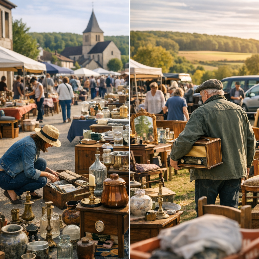 Du samedi au dimanche : comment qualifier un week-end de brocantes dans la Marne