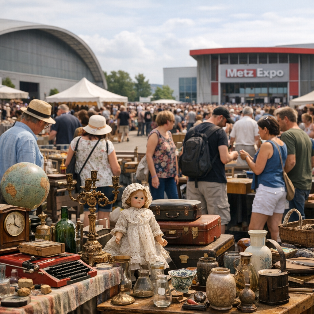 Informations pratiques : les Puces de Metz à Metz Expo en juillet 2021