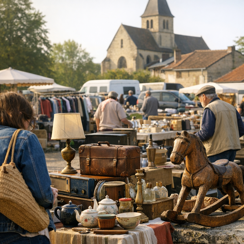 Où il y a des brocantes demain ? La bonne réponse dans la Marne