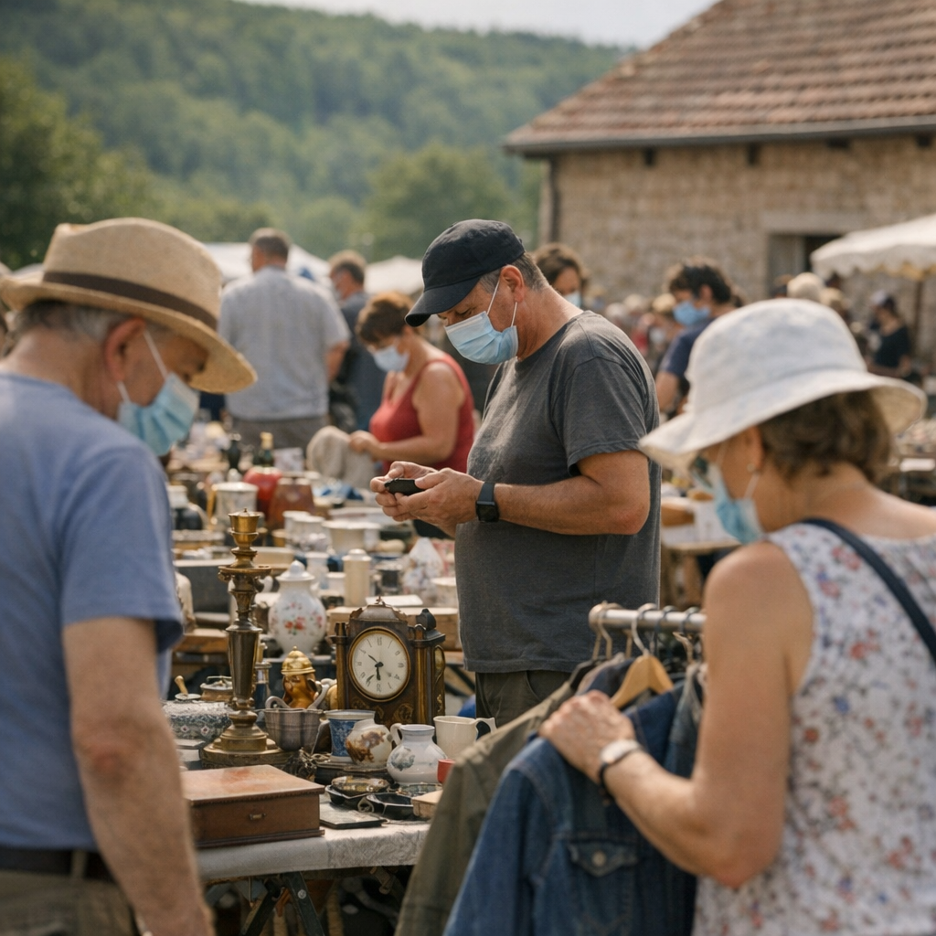 Dans le Jura, le masque change les conditions de chine entre le 24 juillet et le 30 août 2020