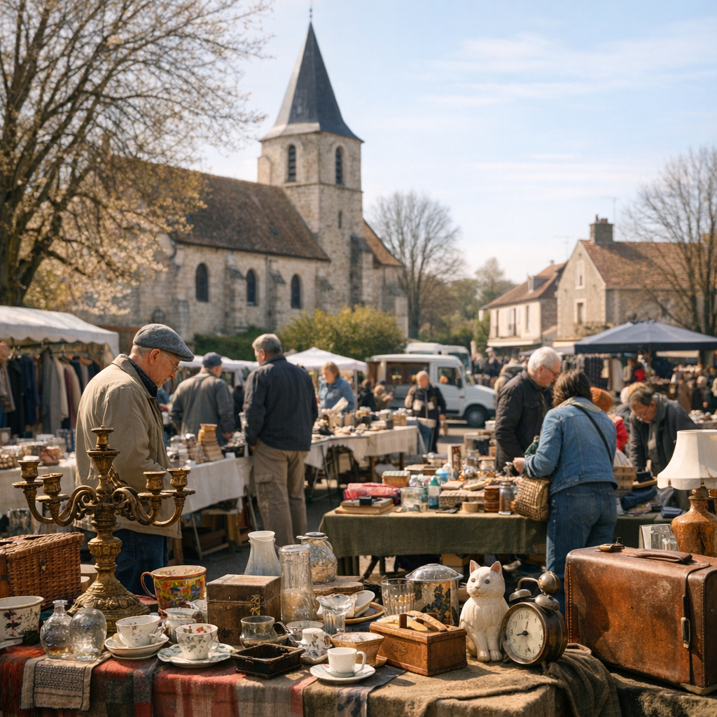 Quand recommencent les brocantes autour de Dammarie-les-Lys ?