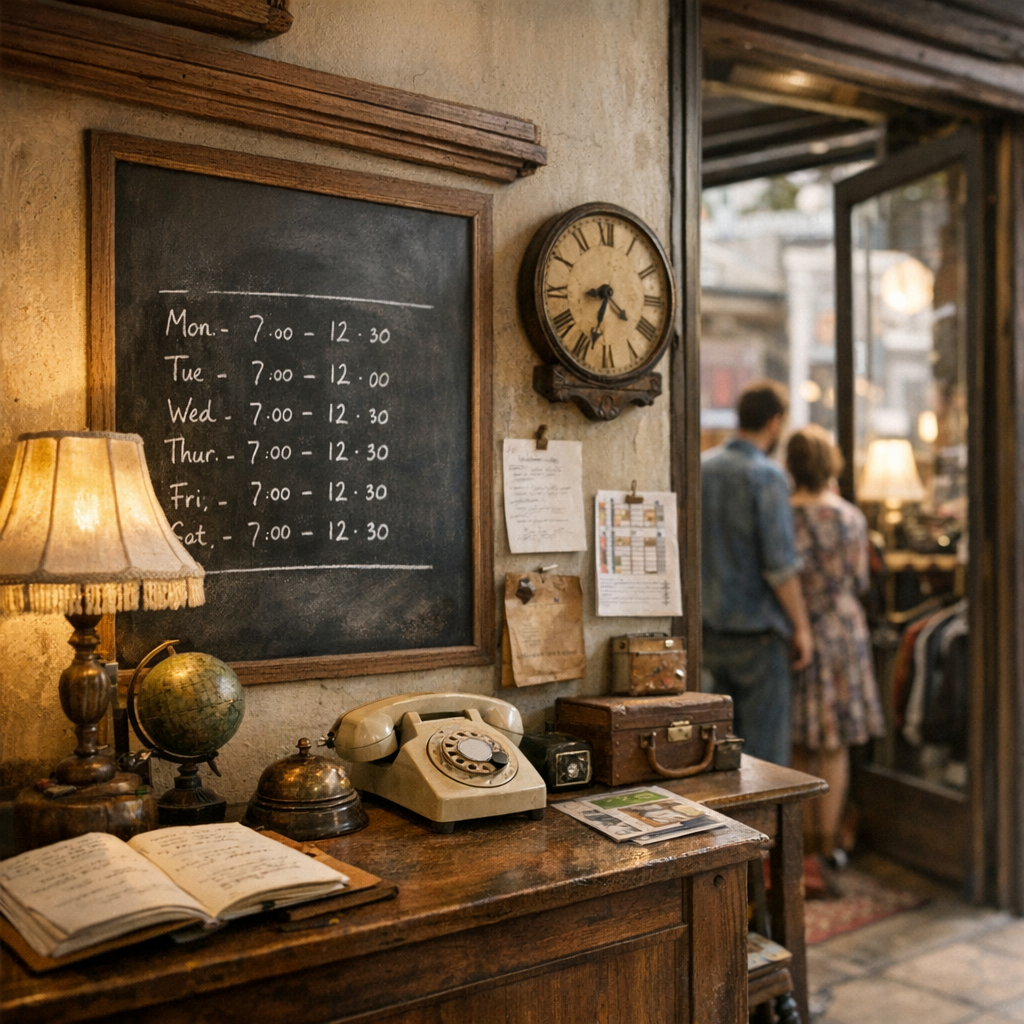 Adresse, horaires, activité : les informations les plus fiables sur la boutique