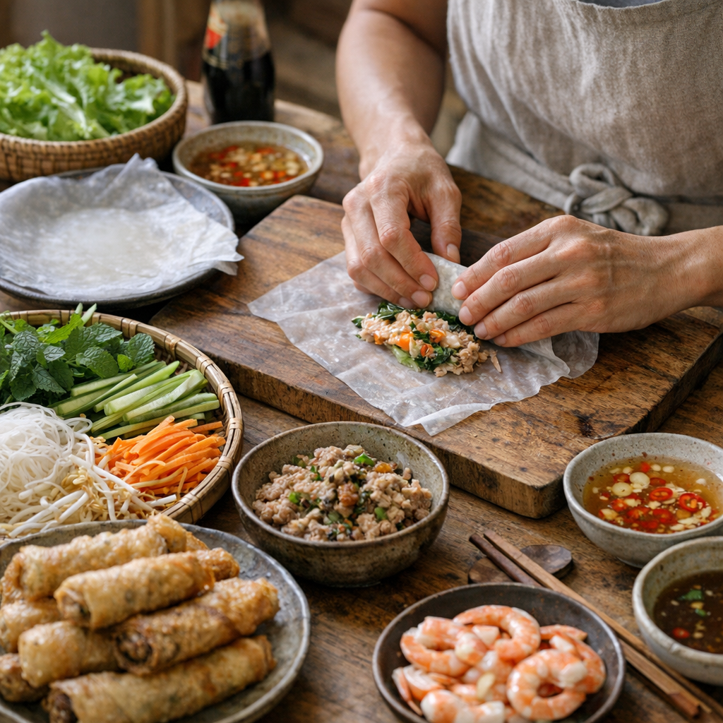 Comment faire des nems maison sans tomber dans la recette passe-partout ?