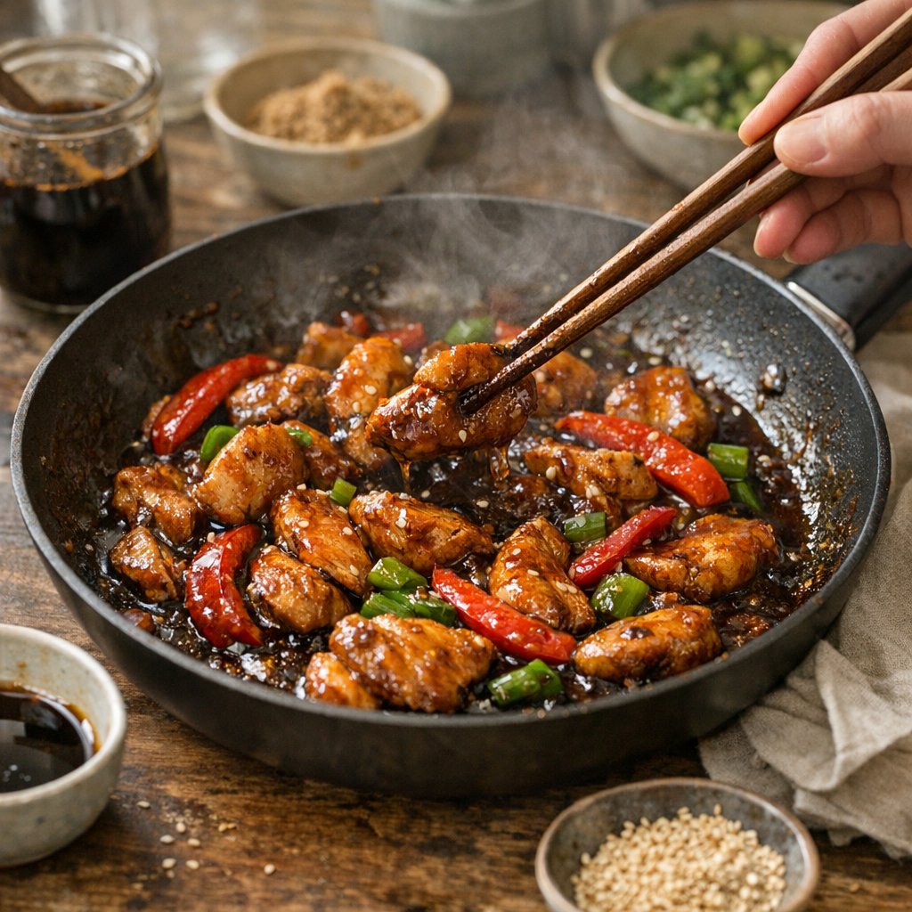 Préparation : comment cuire sans rendre la sauce trop sucrée ou trop collante