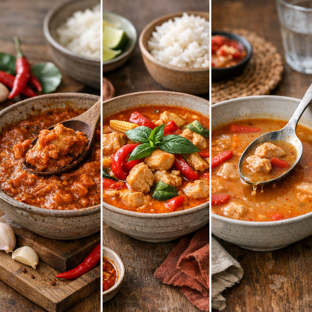 Texture, goût, variantes : pourquoi votre curry rouge peut être plat ou trop liquide