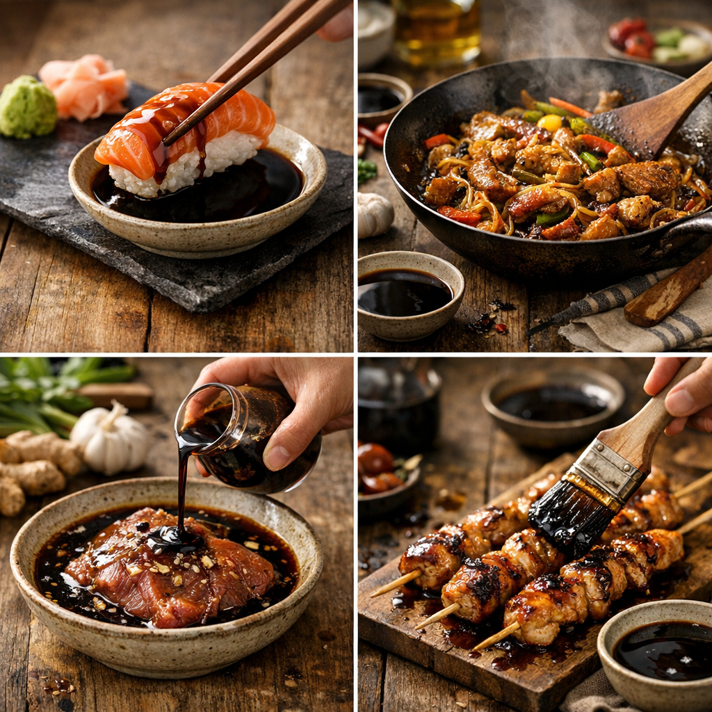 Choisir la bonne texture selon l’usage : sushi, wok, marinade ou laquage