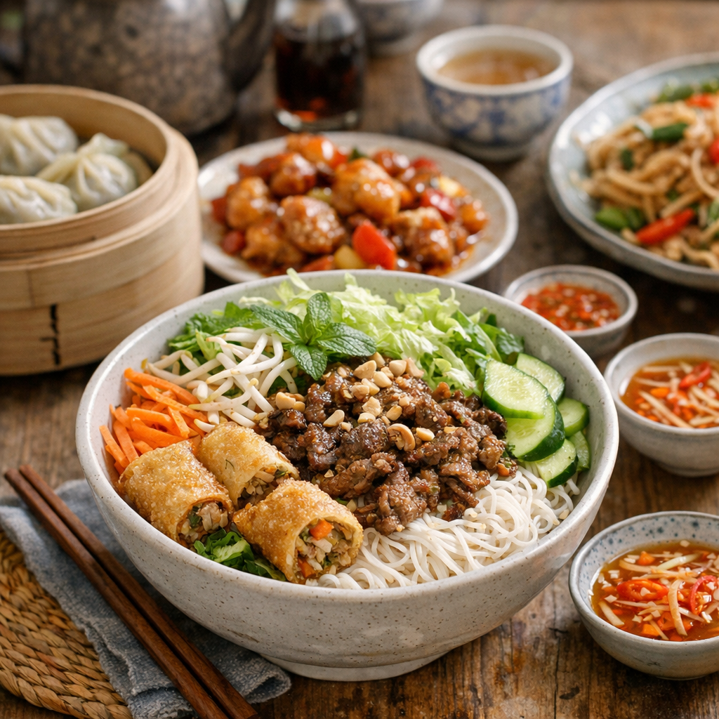 Bò bún, cuisine « asiatique » et autres confusions : ce qui n’est pas une recette chinoise