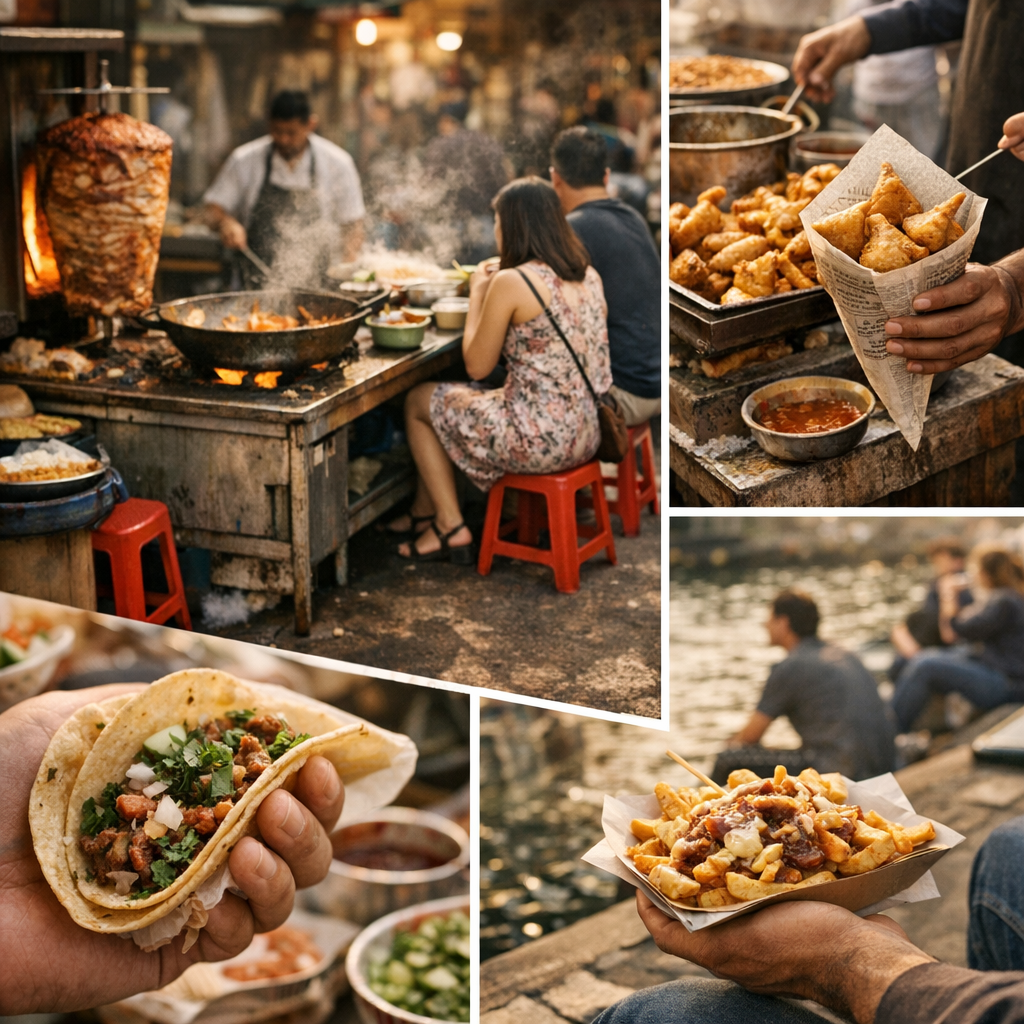 Pourquoi la street food du monde fascine : non pas un top 10, mais une typologie d'usages