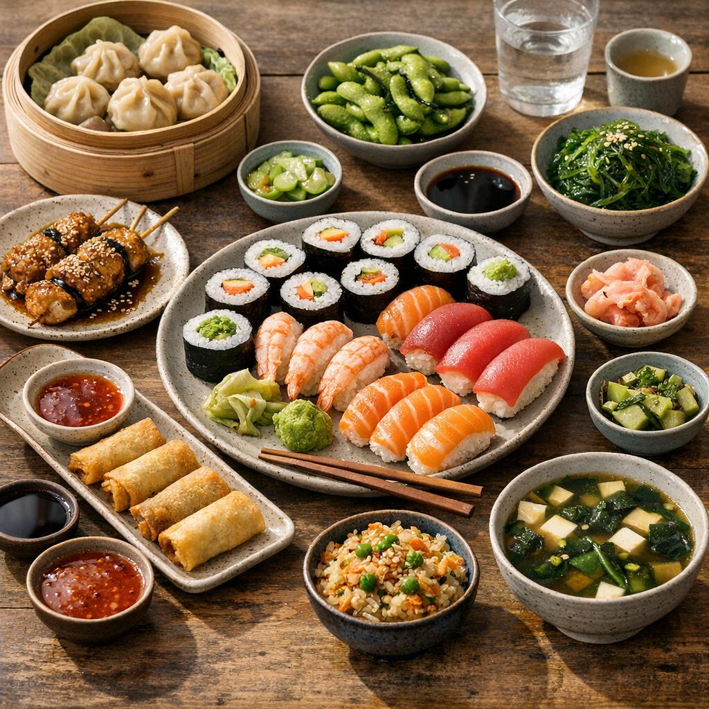 Que faire en accompagnement avec des sushis ?