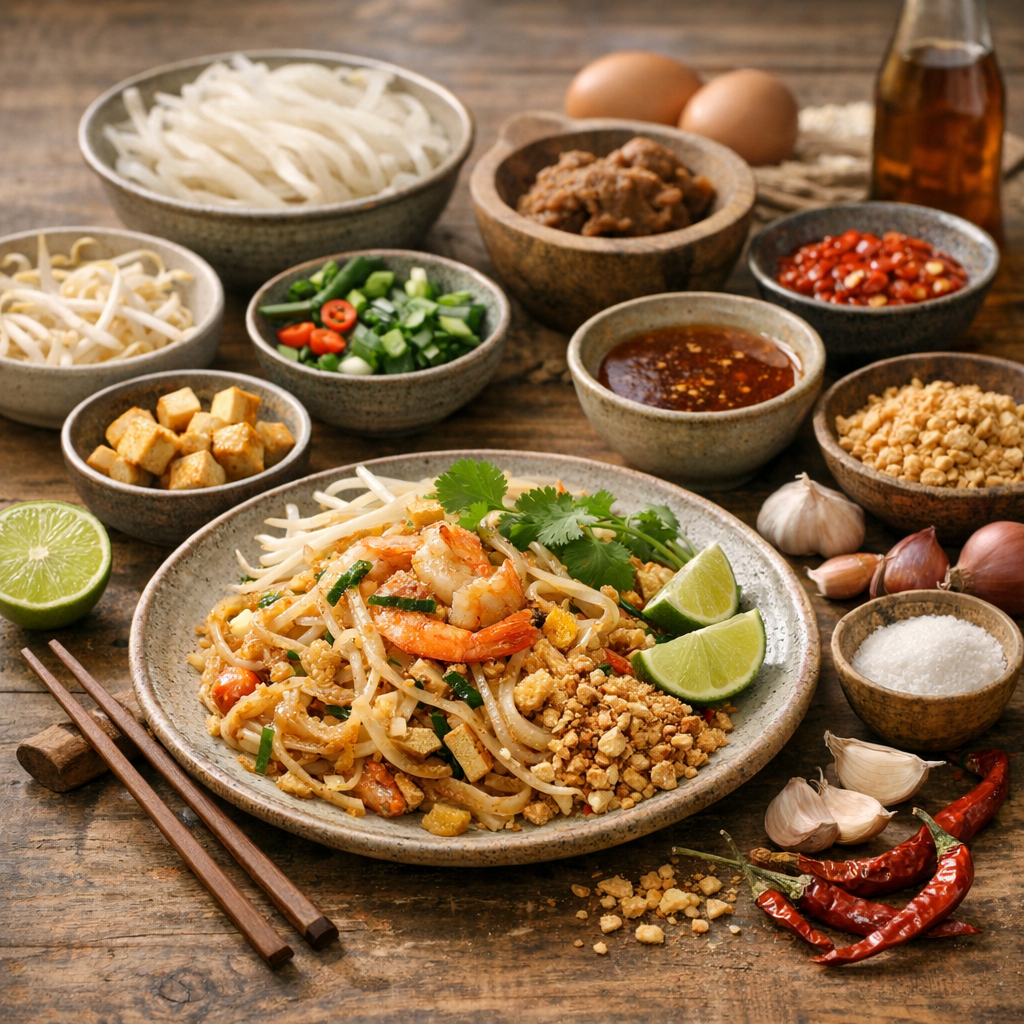 Ce qui rend le pad thaï distinct : sauce, goût, ingrédients et idées reçues