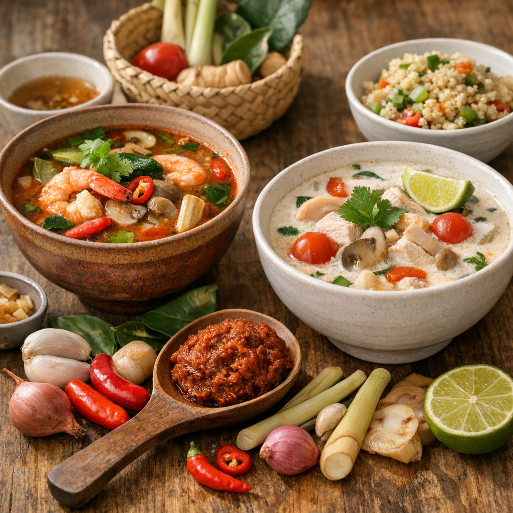 Tom yum, tom kha, soupe saine : comment répondre sans sur-promettre