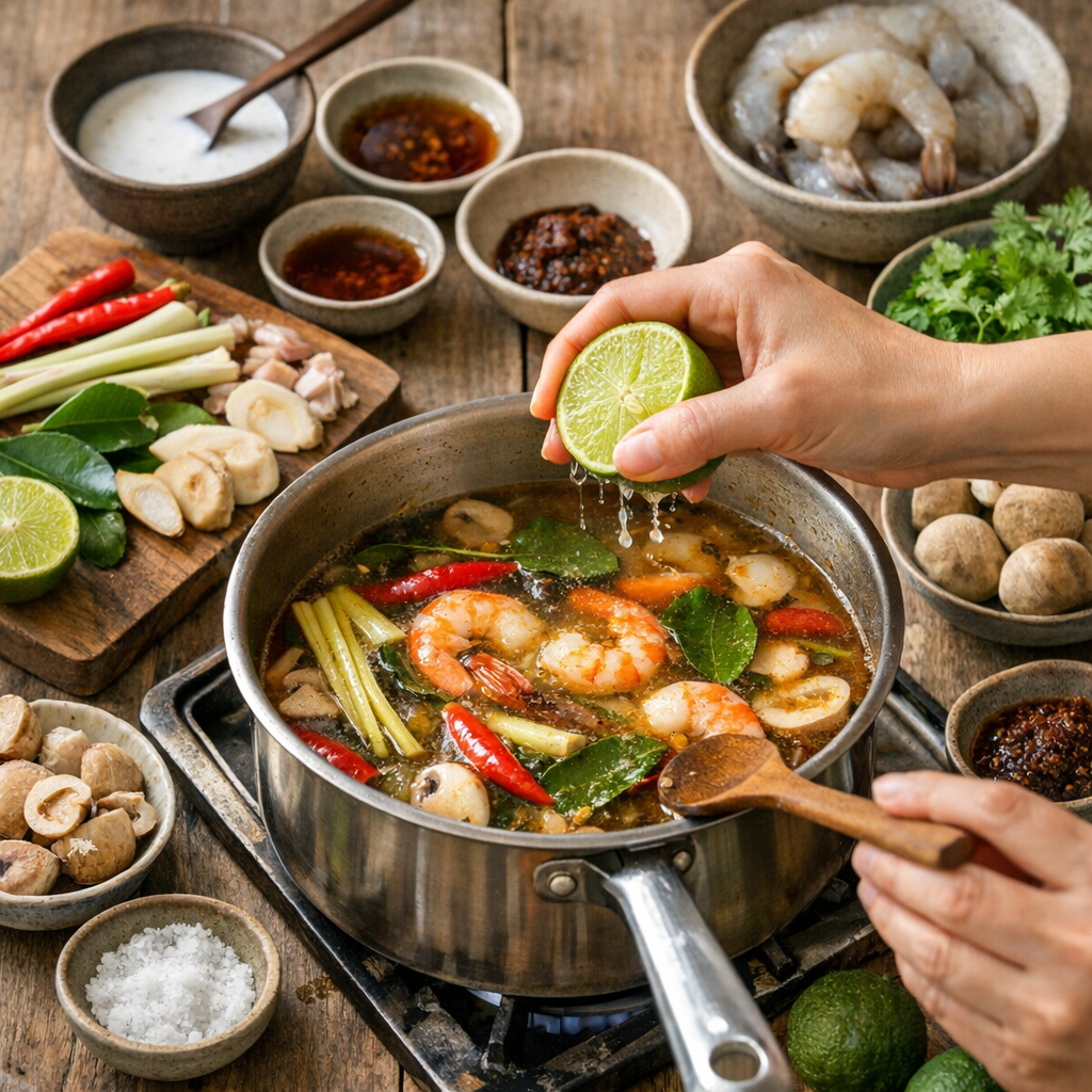 Comment faire Tom Yum Kung ? Réponse utile sans inventer une recette