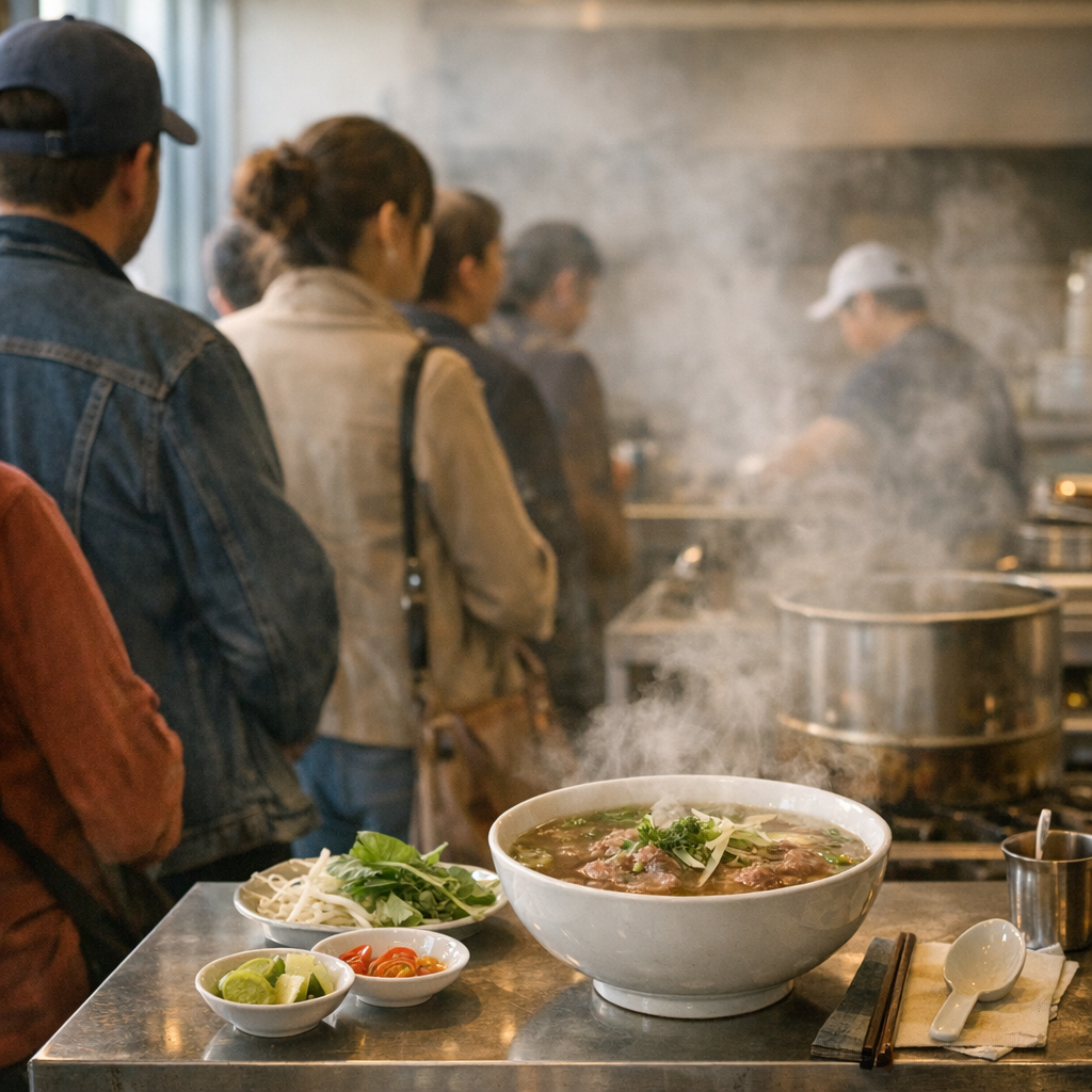 Pourquoi des gens sont-ils prêts à attendre des mois pour un pho ?