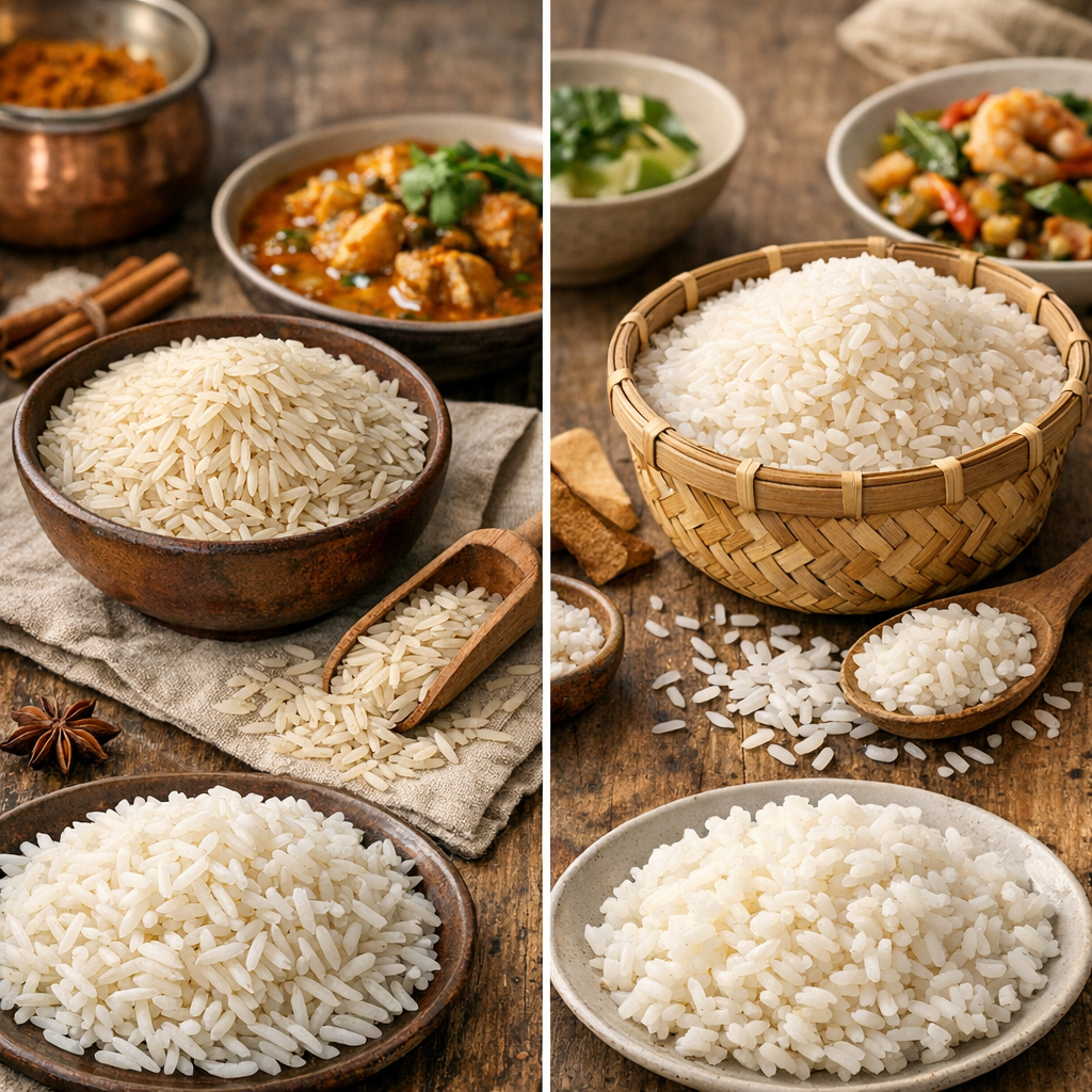 Quelle est la différence entre le riz basmati et le riz thaï ?