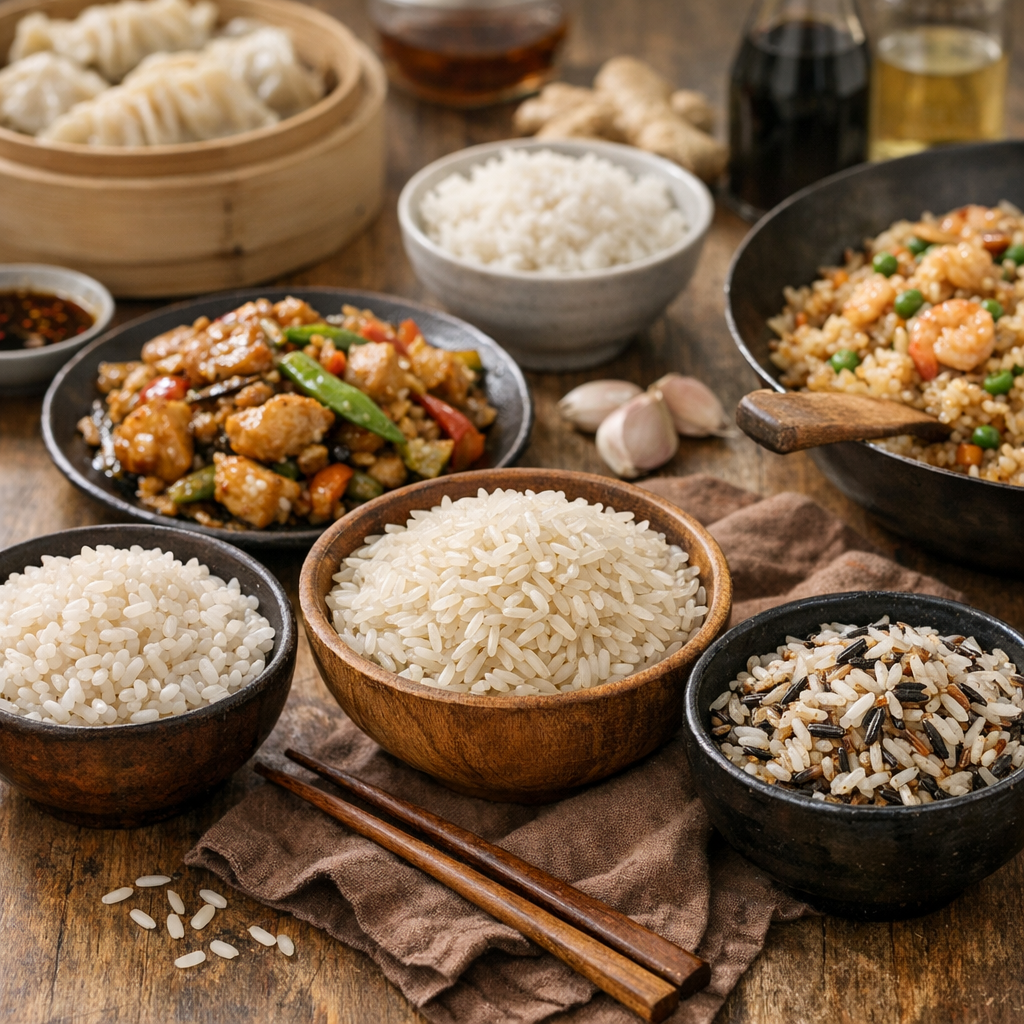 Alors, quel riz choisir selon le plat plutôt que selon une étiquette « chinois » ?