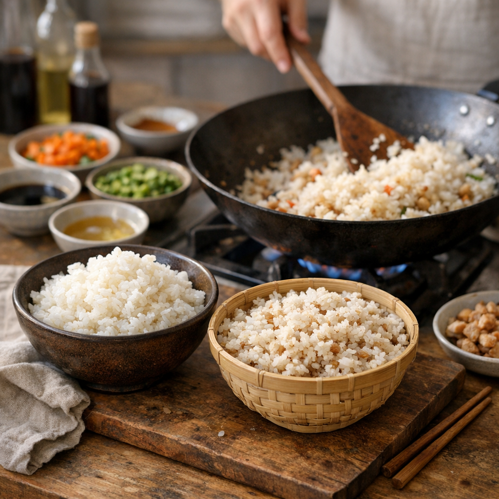 Comment griller son riz ?