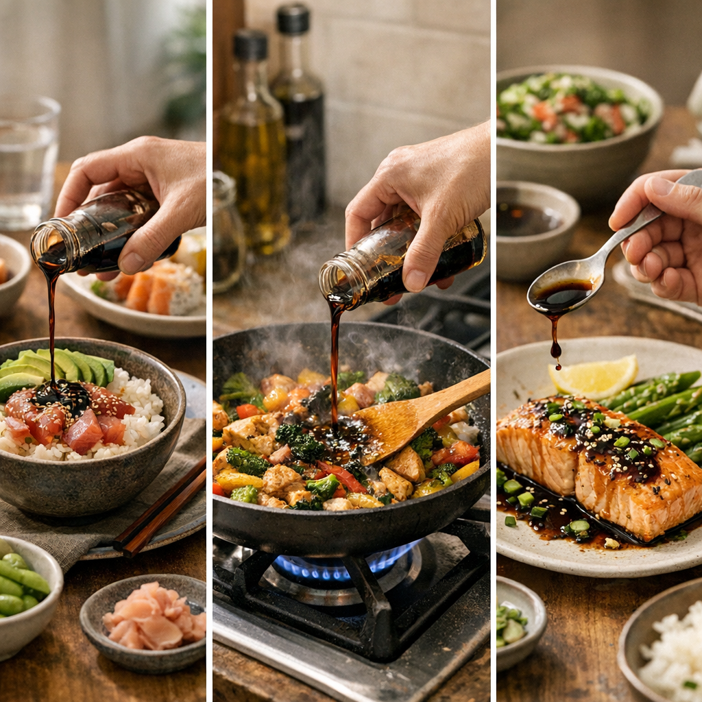 Les bons usages en cuisine du quotidien : à table, en cuisson, en finition