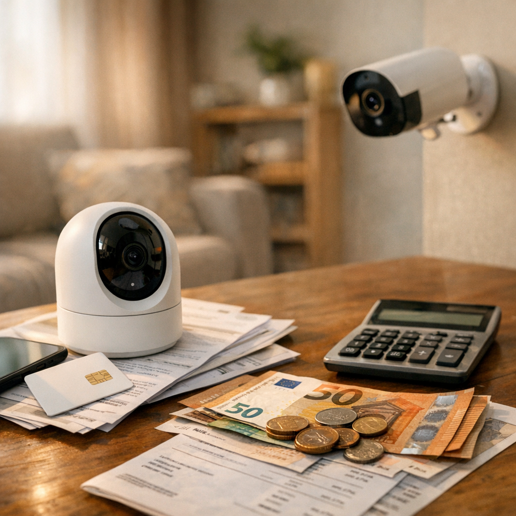 Prix, abonnement et coût réel : combien coûte une caméra de surveillance maison ?