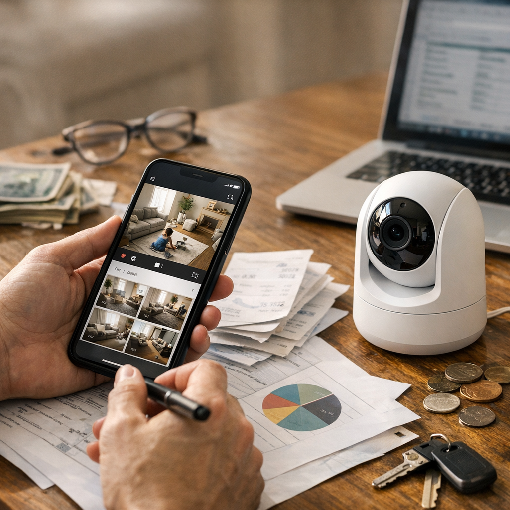 Prix camera de surveillance : budget réel, coûts cachés et sources fiables