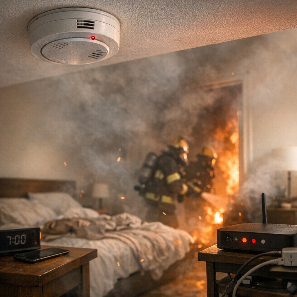Pourquoi une alarme peut échouer au mauvais moment : l'angle incendie et continuité de service