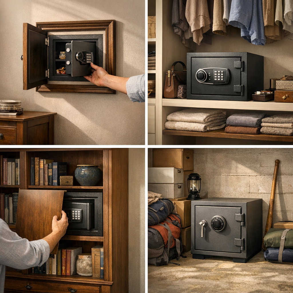 Où installer un coffre-fort dans une maison : encastrable, visible, discret ou volontairement trouvable ?