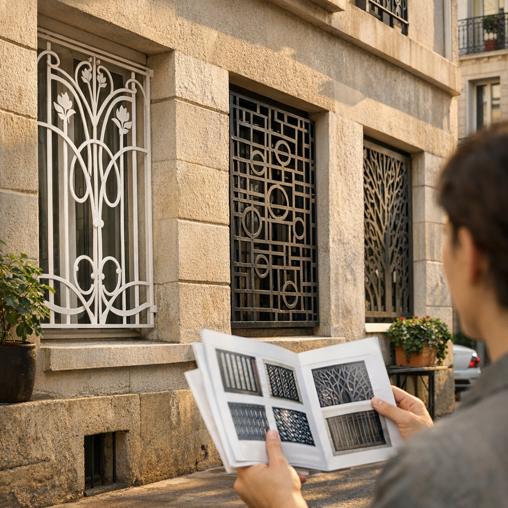 Grilles de défenses décoratives : comment lire une façade avant de choisir un modèle