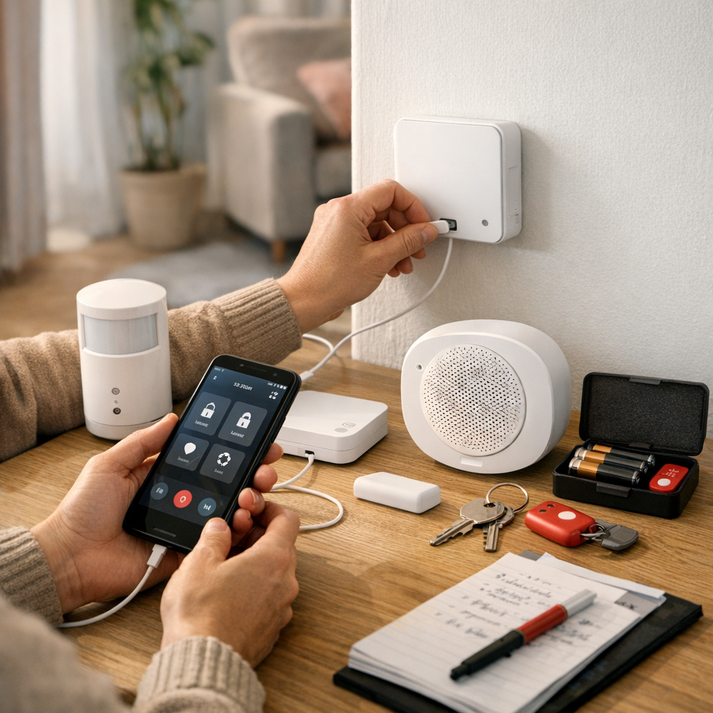 Comment connecter mon alarme ? Procédure simple sans oublier les tests de secours