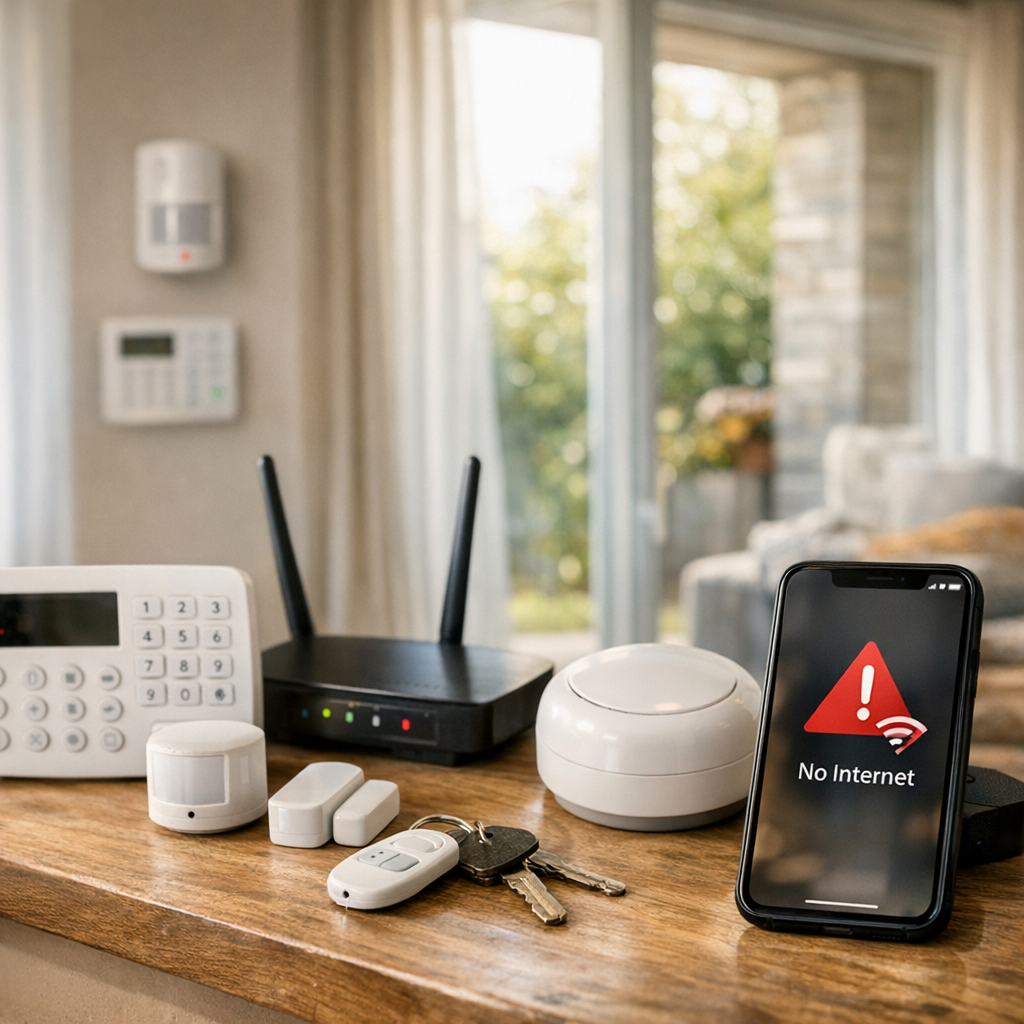 Faut-il choisir une alarme sans internet ?