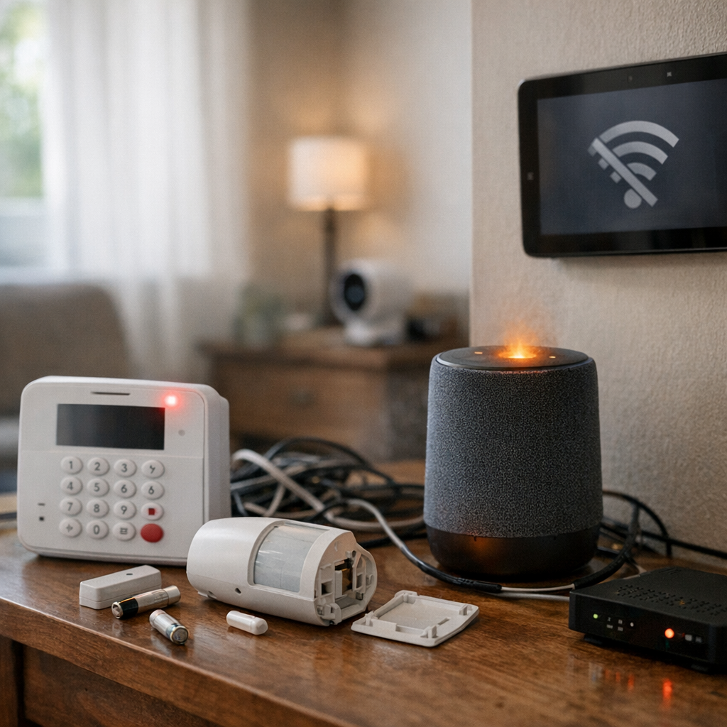 Que devient mon alarme connectée si Internet tombe, si mon assistant vocal change, ou si mon écosystème domotique n’est 