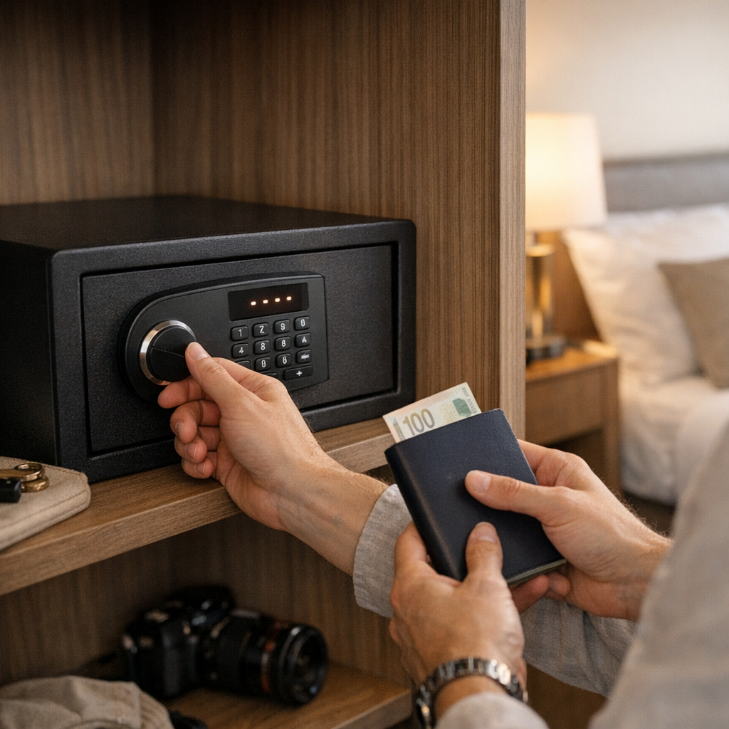 Comment utiliser un coffre-fort d’hôtel ?