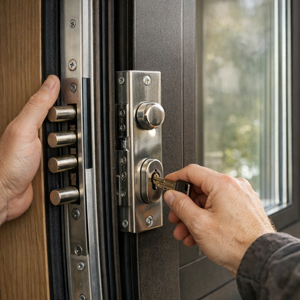 Pourquoi la vraie protection se joue sur l'ensemble porte, bâti et vitrage