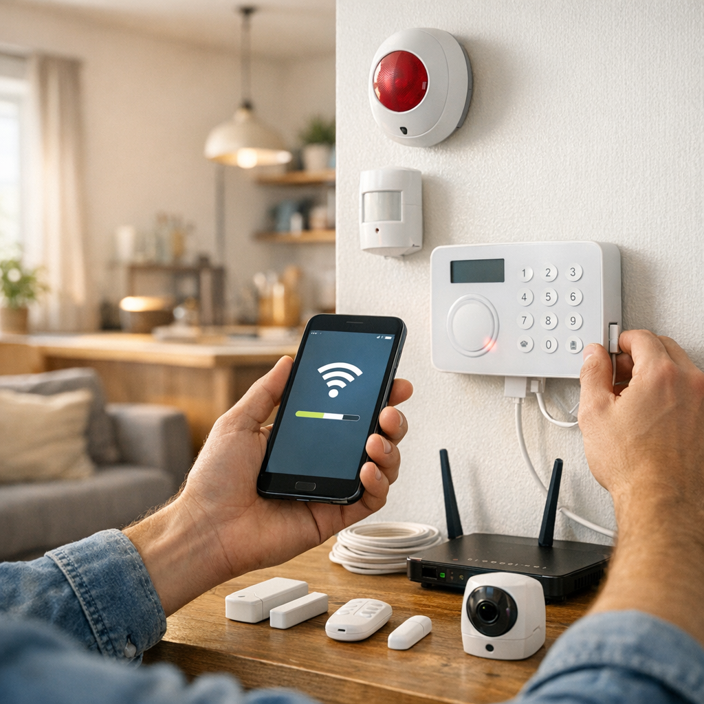 Comment connecter mon alarme ? Méthode simple pour une maison ou un appartement