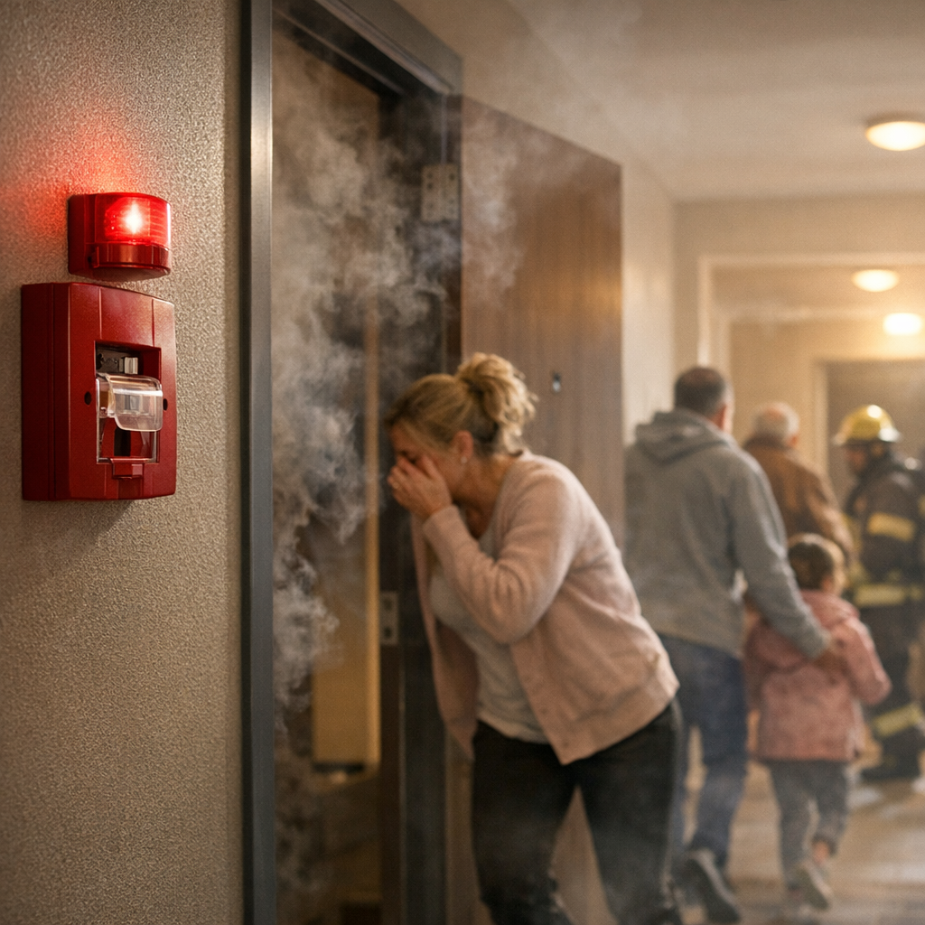 Incendie, évacuation, faux déclenchement : ce que montrent les faits récents en immeuble collectif