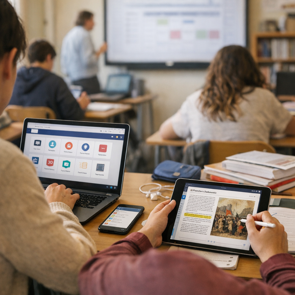 Les lycées : ce que l’ENT débloque réellement au quotidien, des applis aux manuels numériques